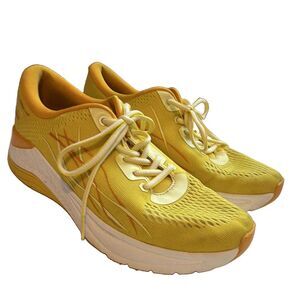 Dansko Women's 40 US 9.5 Pace Walking Sneakers Yellow Athletic Running Shoes EUC